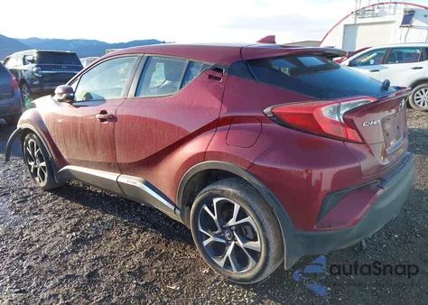 2018 Toyota C-Hr Xle z USA, uszkodzony, nr VIN NMTKHMBX0JR058481
